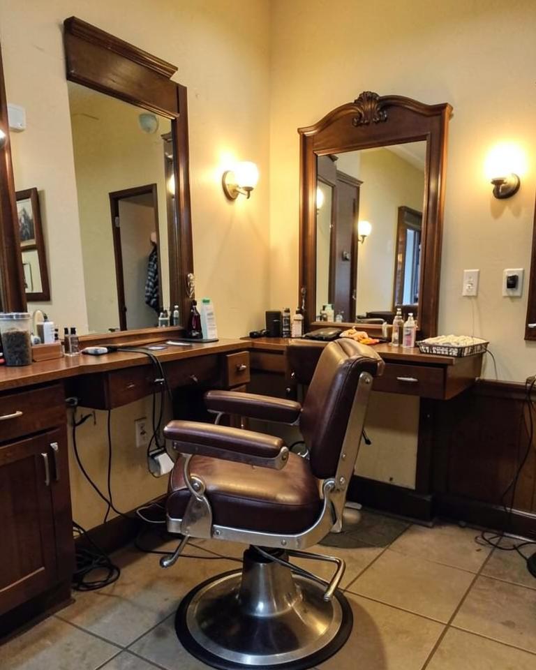 Price List template preview for Barbers, beauty, nails